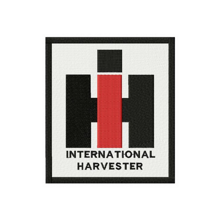 International Harvester logo embroidery design - Embroidery Design