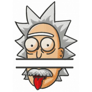 Rick Einstein monogram embroidery design - Embroidery Design