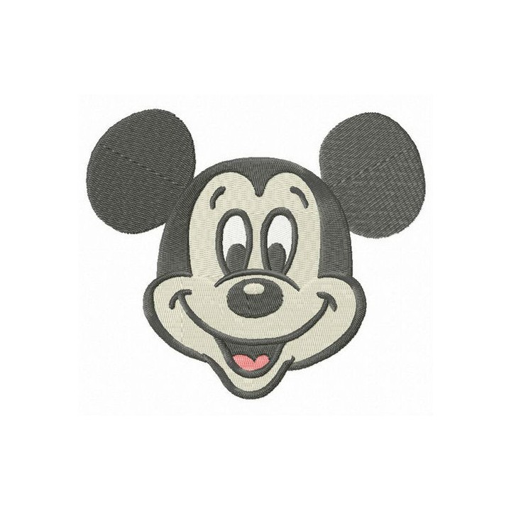 Excited Mickey embroidery design - Embroidery Design