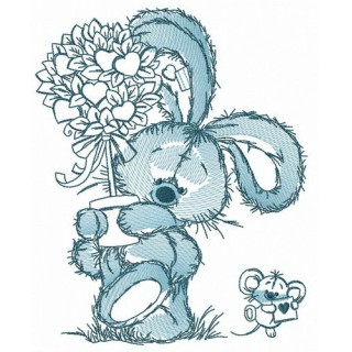 Presents for Valentine's Day embroidery design - Embroidery Design