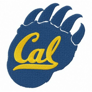 California Golden Bears alternative logo embroidery design - Embroidery Design