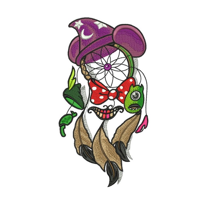 Disney dreamcatcher embroidery design - Embroidery Design