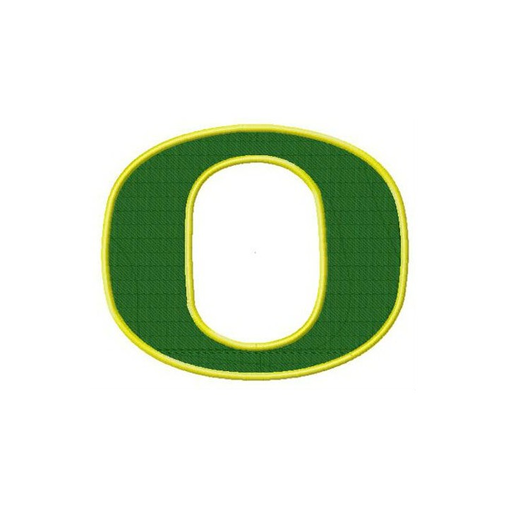 Oregon Ducks cap insignia embroidery design - Embroidery Design
