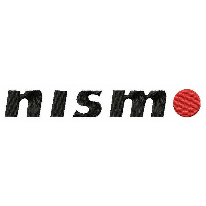 Nismo alternative logo embroidery design - Embroidery Design