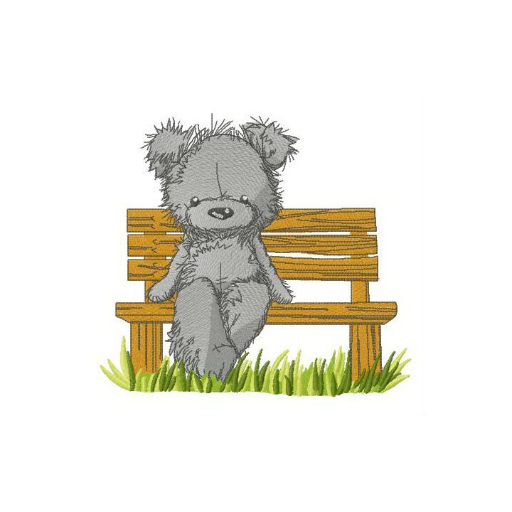 Loneliness embroidery design - Embroidery Design