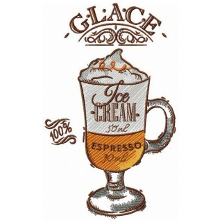 Hot glace embroidery design - Embroidery Design