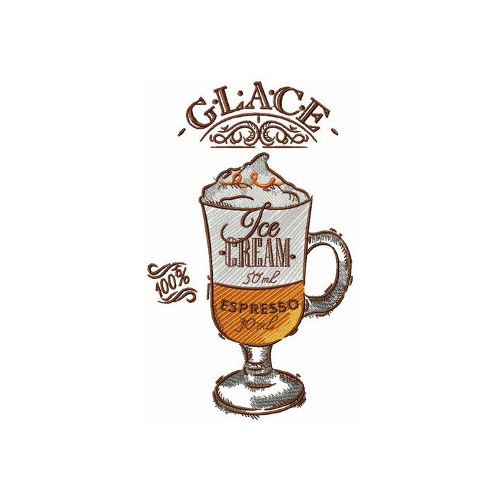 Hot glace embroidery design - Embroidery Design