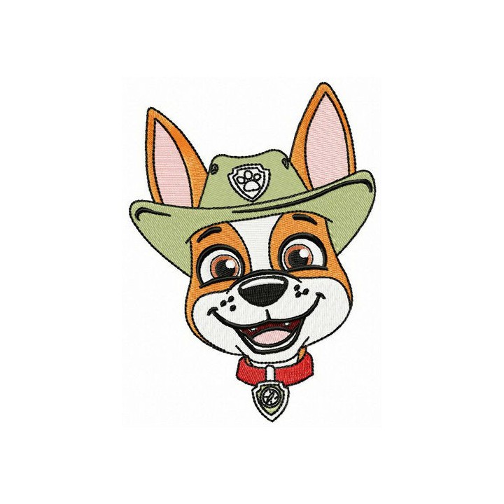 Meet Tracker embroidery design - Embroidery Design