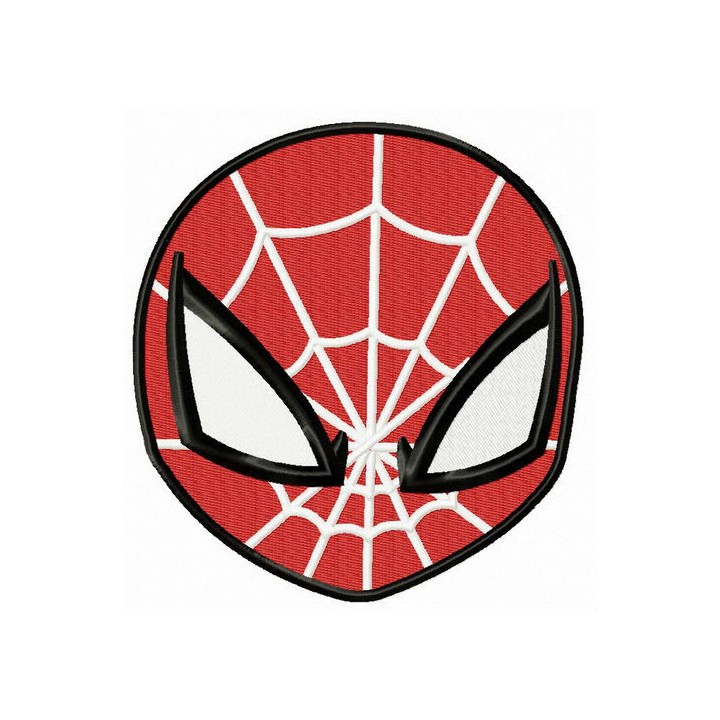 Spiderman mask embroidery design - Embroidery Design