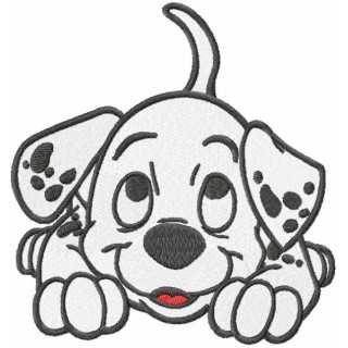 Dalmatian puppy embroidery design - Embroidery Design