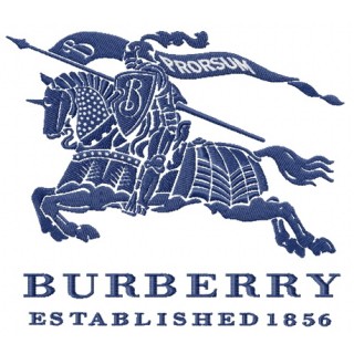 Burberry Group logo embroidery design