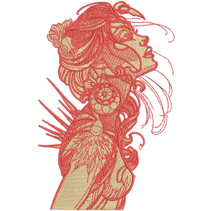 Dream time embroidery design - Embroidery Design