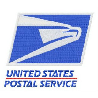 United States Postal Service logo embroidery design - Embroidery Design