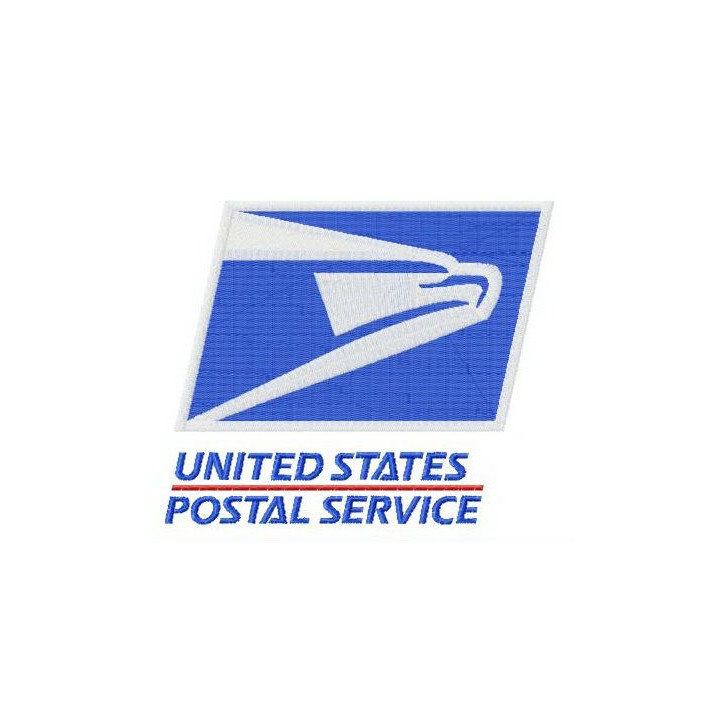 United States Postal Service logo embroidery design - Embroidery Design
