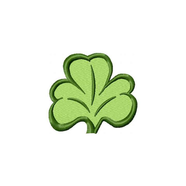 Irish clover embroidery design - Embroidery Design