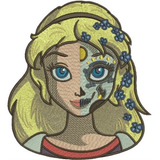 Fancy Cinderella 5 embroidery design - Embroidery Design