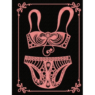 Underwear embroidery design - Embroidery Design