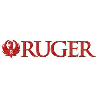 Ruger wordmark logo embroidery design - Embroidery Design
