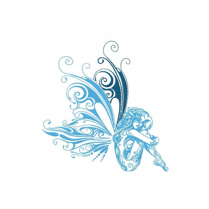 Aery fairy embroidery design - Embroidery Design