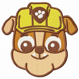 Rubble muzzle embroidery design - Embroidery Design