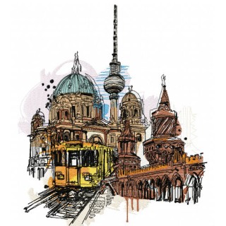 Berlin embroidery design - Embroidery Design