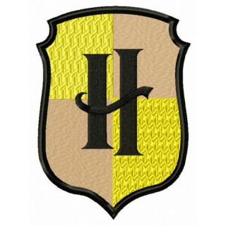 H ufflepuff embroidery design - Embroidery Design