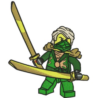Lloyd Garmadon embroidery design - Embroidery Design