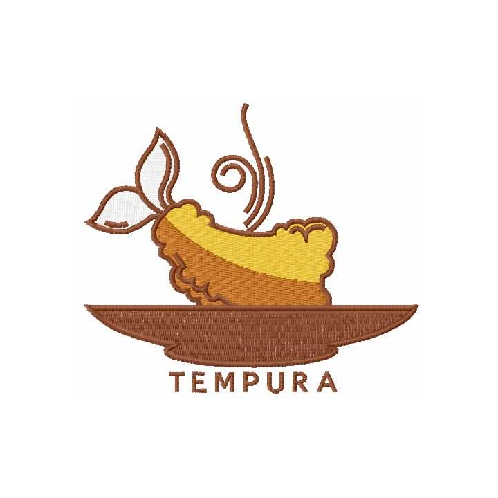 Tempura embroidery design - Embroidery Design