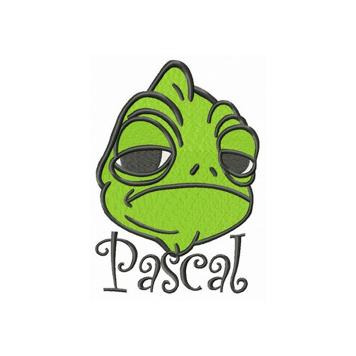 Displeased Pascal embroidery design - Embroidery Design