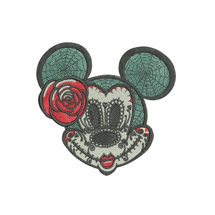 Halloween Minnie Mouse embroidery design - Embroidery Design