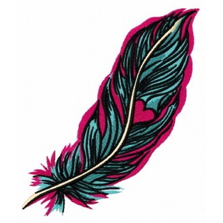 Feather 37 embroidery design - Embroidery Design