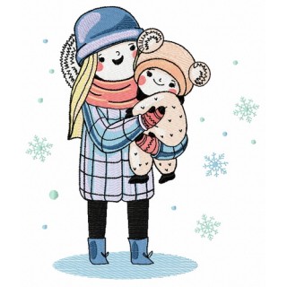 My little girl embroidery design - Embroidery Design