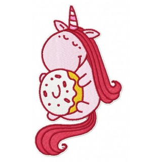 Sleeping unicorn embroidery design - Embroidery Design