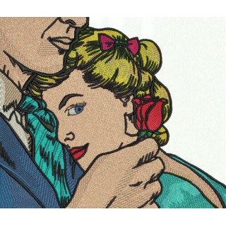 I love you darling embroidery design - Embroidery Design