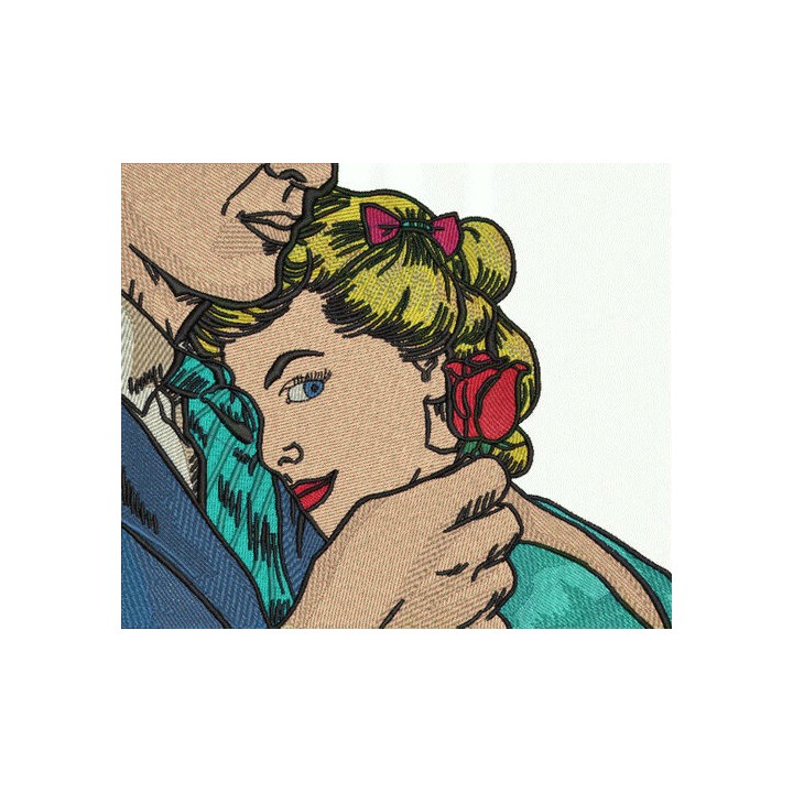 I love you darling embroidery design - Embroidery Design