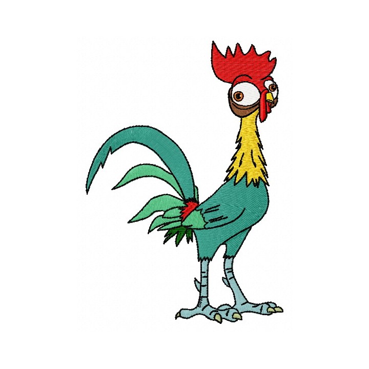 Heihei embroidery design - Embroidery Design