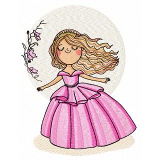 Wind in your face embroidery design - Embroidery Design