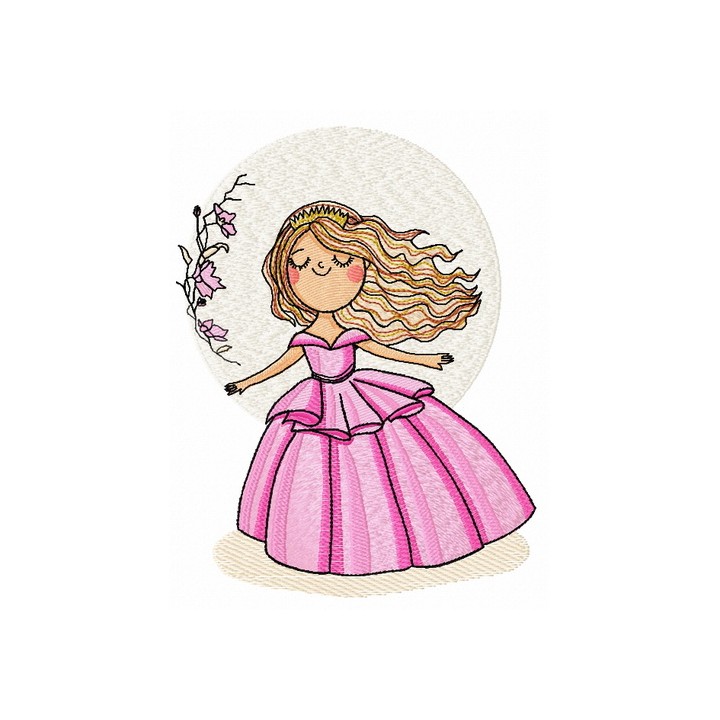 Wind in your face embroidery design - Embroidery Design