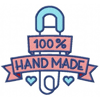 100% handmade embroidery design - Embroidery Design