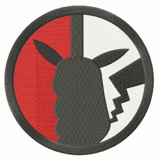 Pikachu Poke ball embroidery design - Embroidery Design