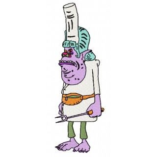 Chef embroidery design - Embroidery Design