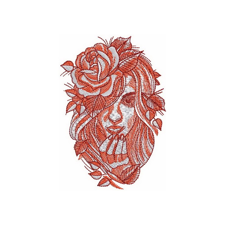 Wild stranger embroidery design - Embroidery Design