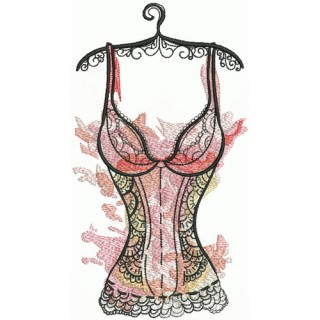 Sexy underwear embroidery design - Embroidery Design