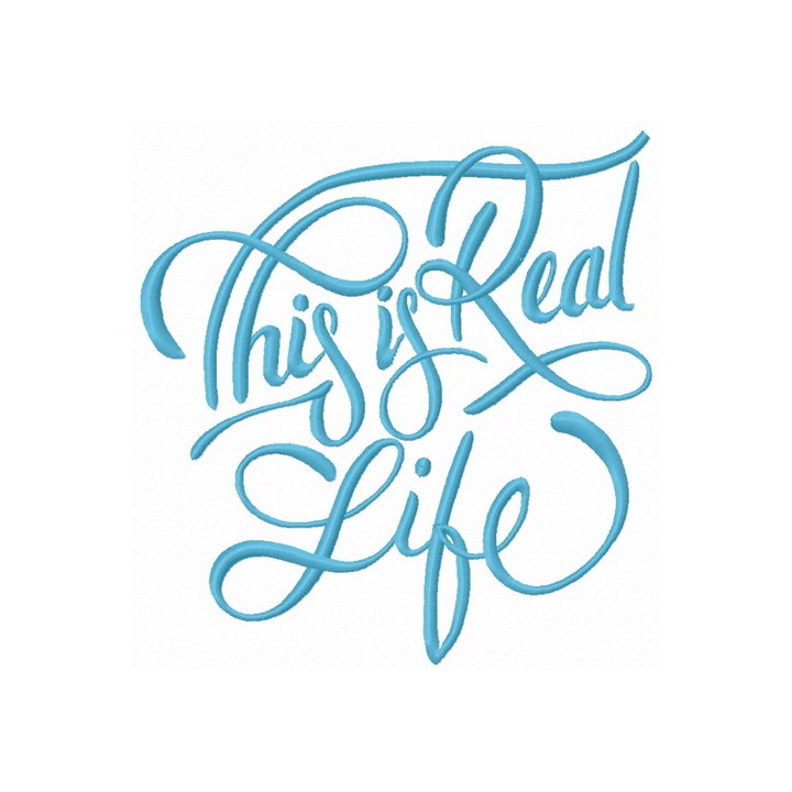 This is real life embroidery design - Embroidery Design