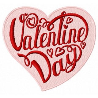 Valentine Day embroidery design - Embroidery Design
