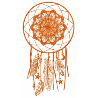 Dreamcatcher 33 embroidery design - Embroidery Design