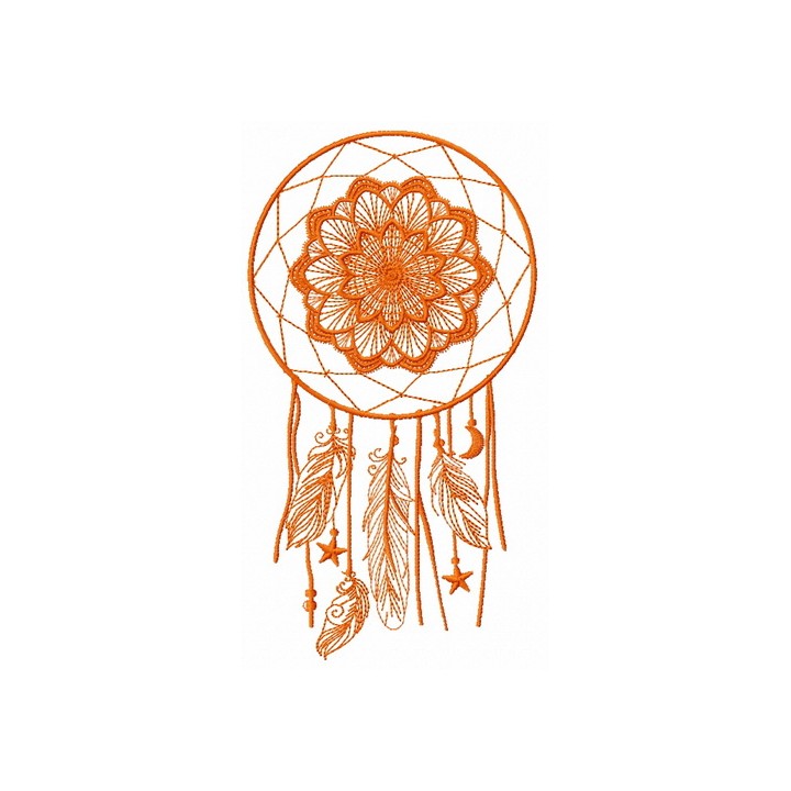 Dreamcatcher 33 embroidery design - Embroidery Design