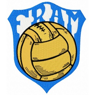 Fram FC logo embroidery design - Embroidery Design