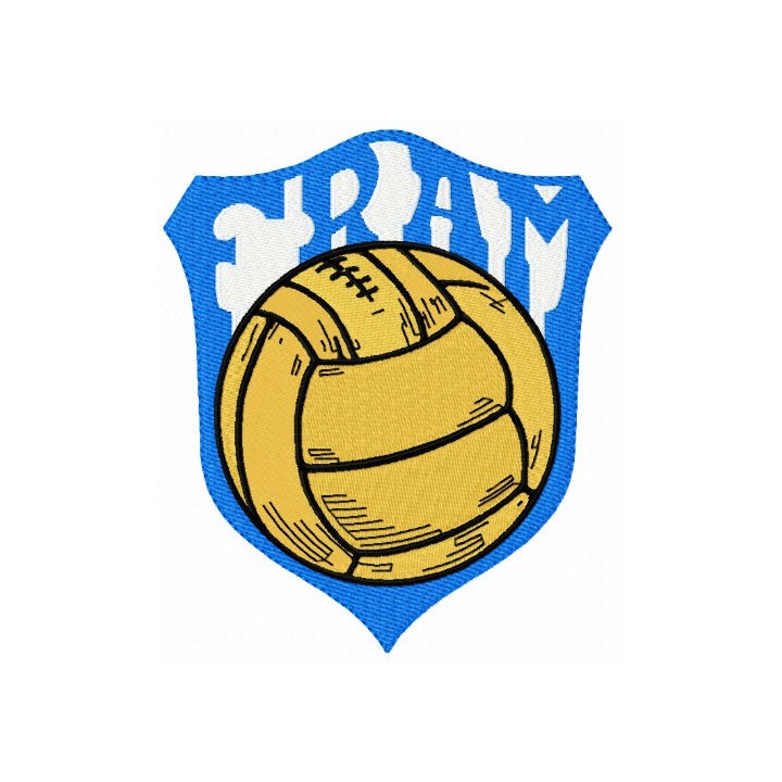 Fram FC logo embroidery design - Embroidery Design