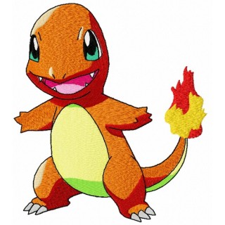 Charmander embroidery design - Embroidery Design